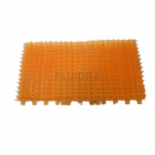 Brosse PVC orange